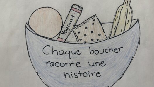 Chaque bouchee racontre une histoire