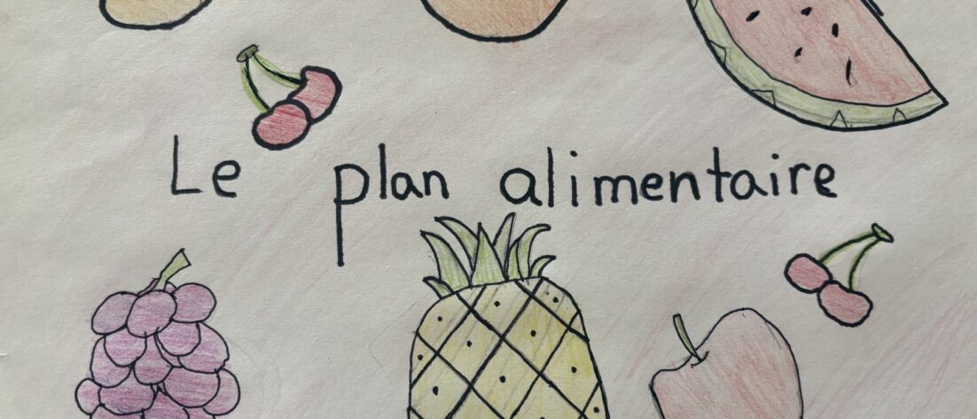 Le plan alimentaire